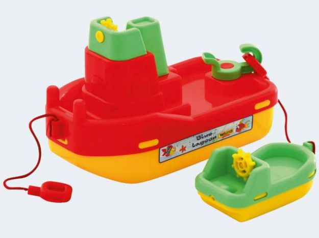 Bild von Schlepper mit Beiboot 28cm - 41227