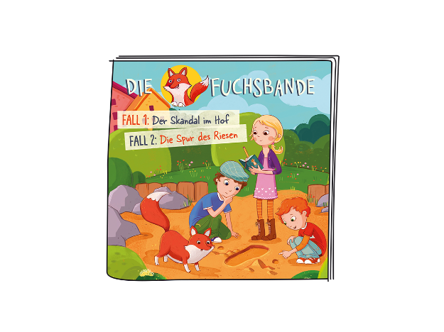 Bild von Tonies - 186 - Die Fuchsbande - Der Skandal im Hof / Die Spur des Riesen - 01-0144