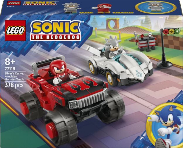 Bild von LEGO® Sonic - 77118 Silvers Auto vs. Knuckles' Monstertruck
