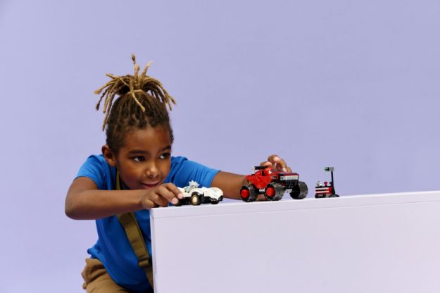 Bild von LEGO® Sonic - 77118 Silvers Auto vs. Knuckles' Monstertruck