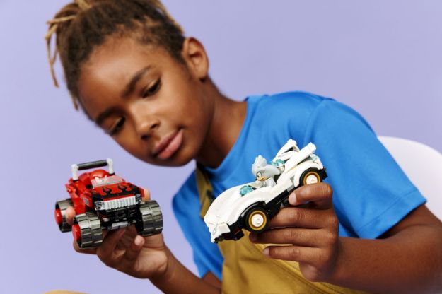 Bild von LEGO® Sonic - 77118 Silvers Auto vs. Knuckles' Monstertruck