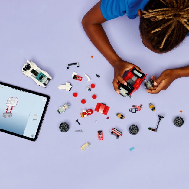 Bild von LEGO® Sonic - 77118 Silvers Auto vs. Knuckles' Monstertruck