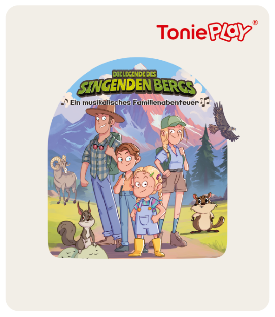 Bild von VÖ 14.05.2026 Tonieplay - tonies® - Die Legende des singenden Bergs: Ein musikalisches Familienabenteuer  - 11004290