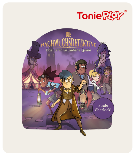 Bild von VÖ 14.05.2026 Tonieplay - tonies® - Die Nachwuchsdetektive: Das verschwundene Genie - 11004281