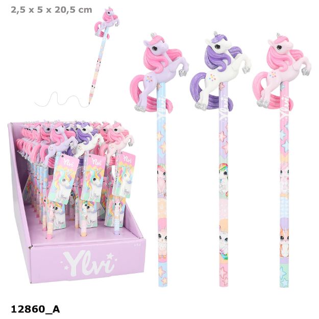 Bild von 12860 - Ylvi Bleistift mit 3D-Topper