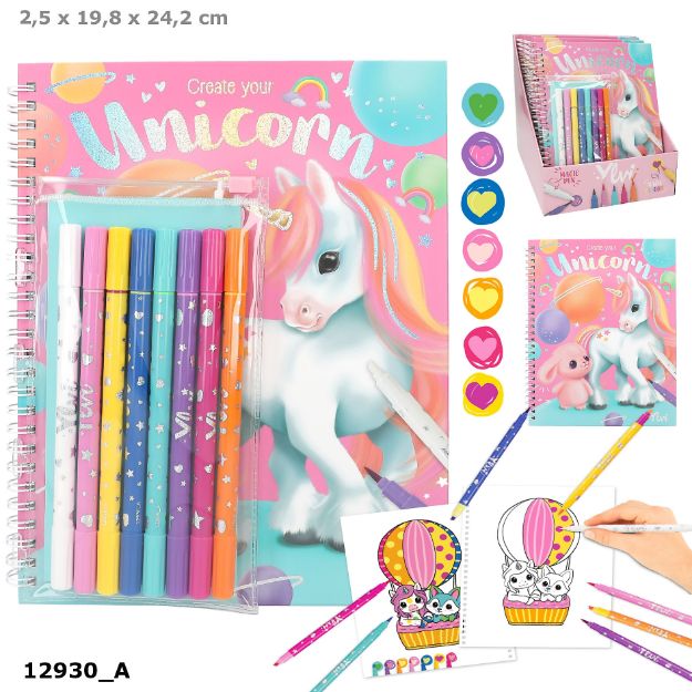 Bild von 12930 - Ylvi Malbuch mit Stifte-Set