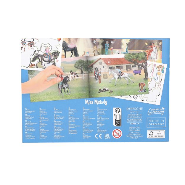 Bild von 12935 - Miss Melody Pocket Stickerworld