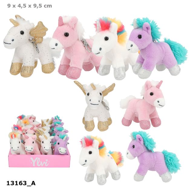 Bild von 13163 - Ylvi Plüschanhänger Einhorn
