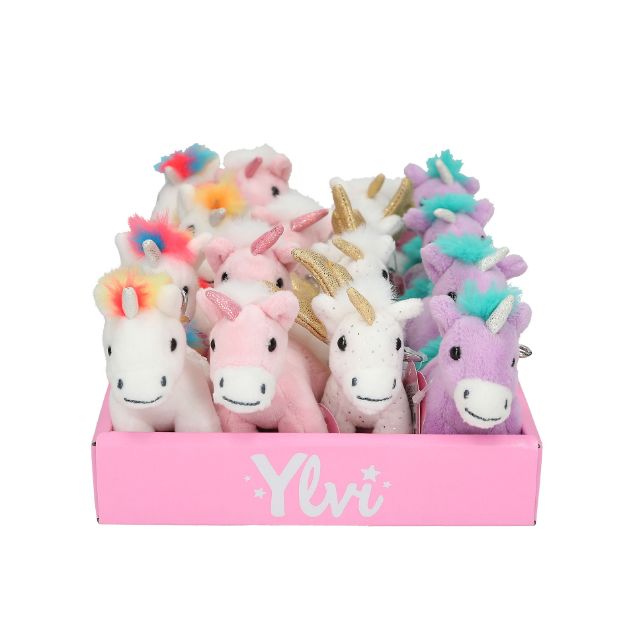 Bild von 13163 - Ylvi Plüschanhänger Einhorn