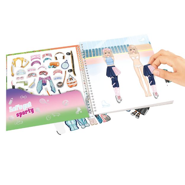 Bild von 13808 - TOPModel Dress Me Up Stickerbuch Sports