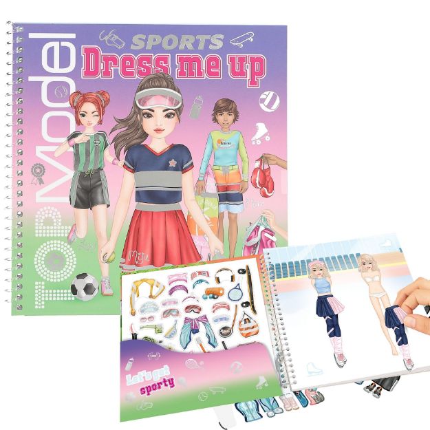 Bild von 13808 - TOPModel Dress Me Up Stickerbuch Sports