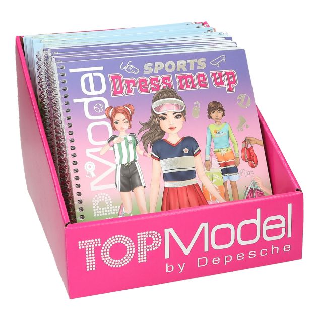 Bild von 13808 - TOPModel Dress Me Up Stickerbuch Sports
