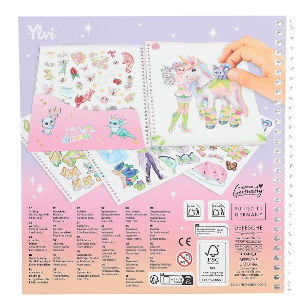 Bild von 13749 - Ylvi Dress Me Up Stickerbuch