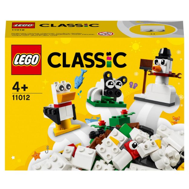 Bild von LEGO® Classic - 11012 Kreativ-Bauset mit weißen Steinen