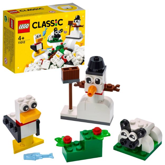 Bild von LEGO® Classic - 11012 Kreativ-Bauset mit weißen Steinen