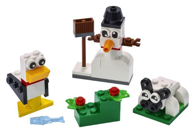 Bild von LEGO® Classic - 11012 Kreativ-Bauset mit weißen Steinen