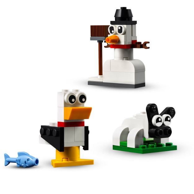 Bild von LEGO® Classic - 11012 Kreativ-Bauset mit weißen Steinen