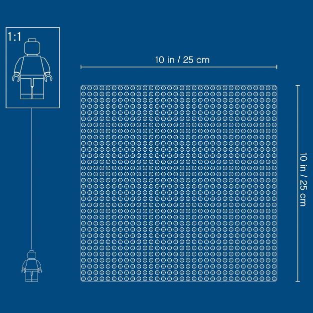 Bild von LEGO® Classic - 10714 Blaue Bauplatte