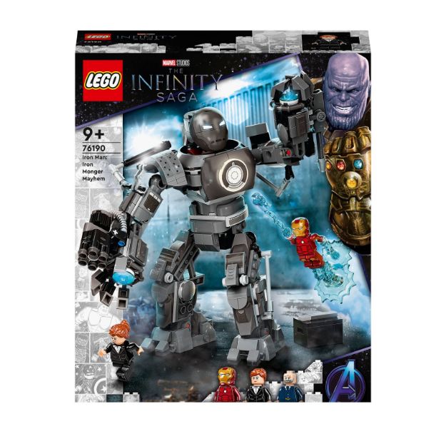 Bild von LEGO® Super Heroes - 76190 Iron Man und das Chaos durch Iron Monger