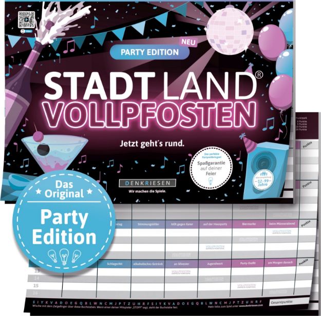 Bild von SLV Party Edition Jetz gehts rund A4 50 Blatt
