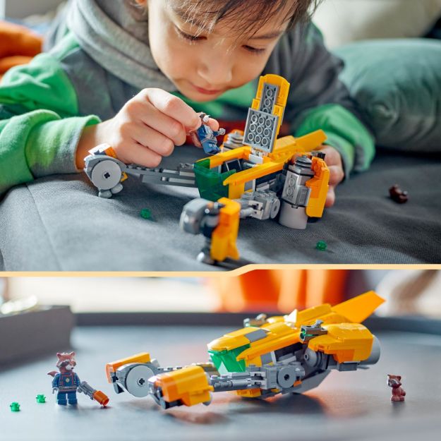 Bild von LEGO® Marvel Super Heroes™ - Baby Rockets Schiff