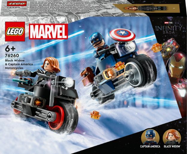 Bild von LEGO® Marvel Super Heroes™ - Black Widows & Captain Americas Motorräder