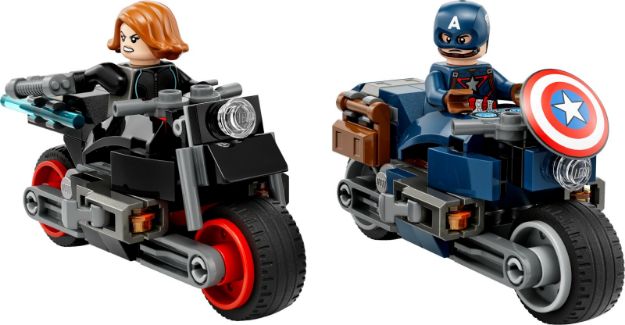 Bild von LEGO® Marvel Super Heroes™ - Black Widows & Captain Americas Motorräder
