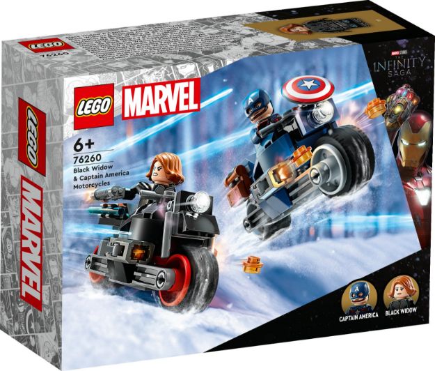 Bild von LEGO® Marvel Super Heroes™ - Black Widows & Captain Americas Motorräder