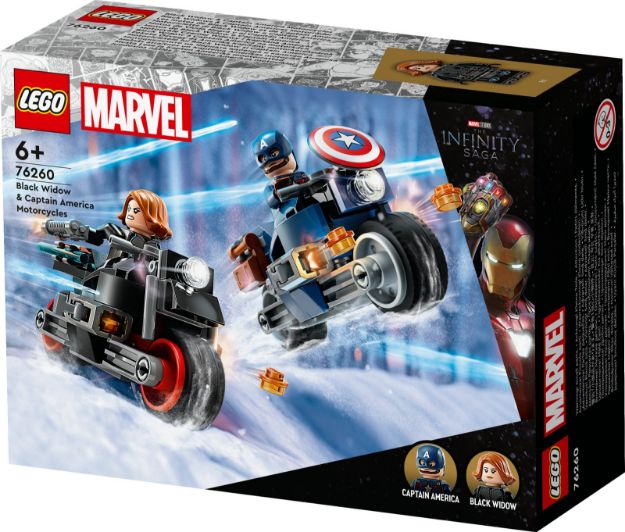 Bild von LEGO® Marvel Super Heroes™ - Black Widows & Captain Americas Motorräder