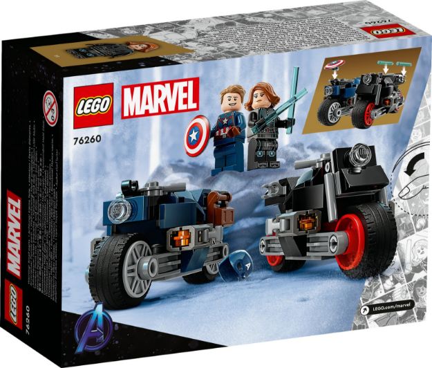 Bild von LEGO® Marvel Super Heroes™ - Black Widows & Captain Americas Motorräder
