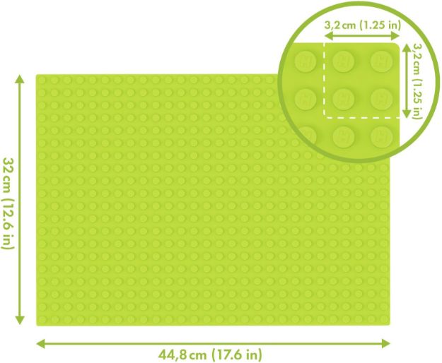 Bild von HUBELINO-560er Grundplatte GRÜN - 420312