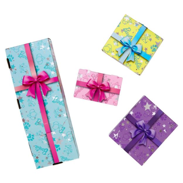 Bild von Barbie Party Unboxed Haustier Geburtstag lila