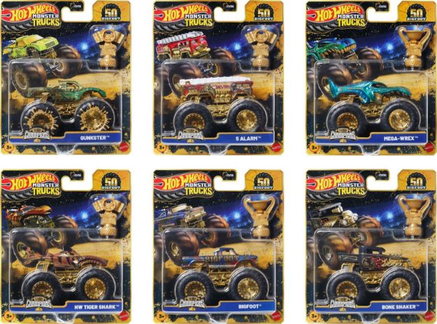 Bild von Hot Wheels Monster Trucks Bigfoot Trophy Champ