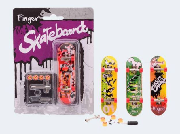 Bild von Finger Skateboard mit Werkzeug - Pro Bestellung wird eine von mehreren Varianten per Zufallsprinzip zugesendet! - 29553