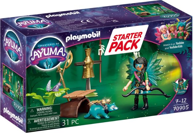 Bild von PLAYMOBIL 70905 Starter Pack Knight Fairy mit Waschbär