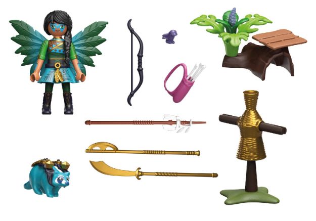 Bild von PLAYMOBIL 70905 Starter Pack Knight Fairy mit Waschbär