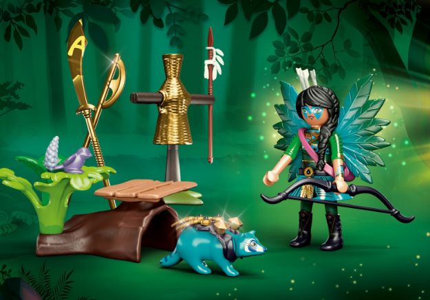 Bild von PLAYMOBIL 70905 Starter Pack Knight Fairy mit Waschbär