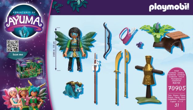 Bild von PLAYMOBIL 70905 Starter Pack Knight Fairy mit Waschbär