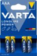 Bild von Varta LONGLIFE POWER Micro/AAA 4er Pack - 118399