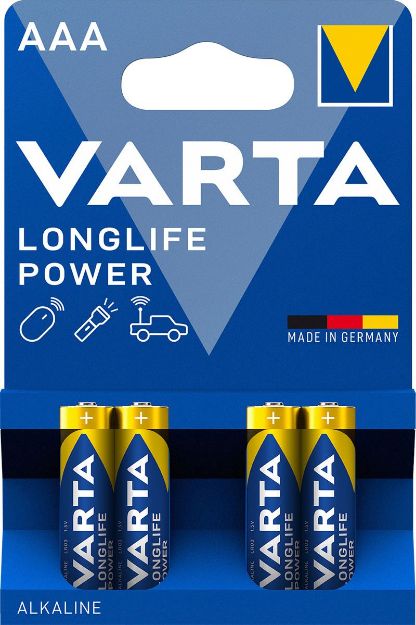 Bild von Varta LONGLIFE POWER Micro/AAA 4er Pack - 118399