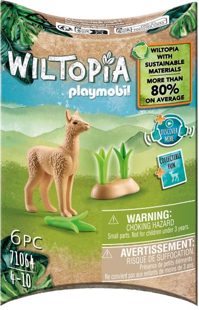 Bild von PLAYMOBIL® - Wiltopia - Junges Alpaka - 71064