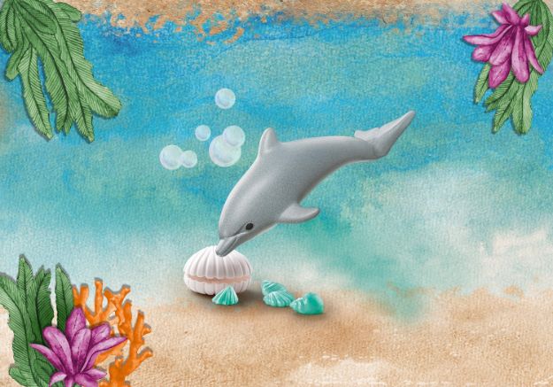 Bild von PLAYMOBIL® - Wiltopia - Junger Delfin - 71068