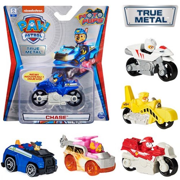 Bild von Spin Master Paw Patrol True Metal Vehicles, sortiert - 26930