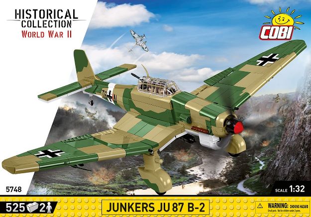 Bild von COBI H.C. WWII Junkers JU-87 G/D Tank BU