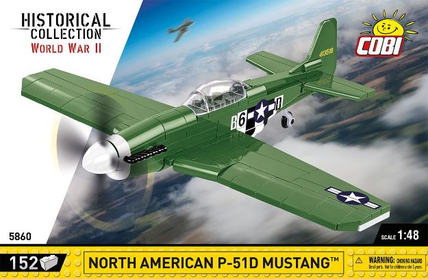 Bild von COBI HC WWII Mustang P-51 150T