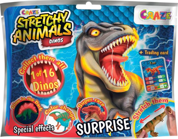 Bild von Stretchy Animals Dinos 16f sort. Special Effect