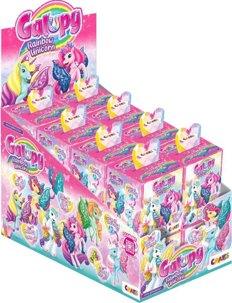 Bild von Galupy Einhorn BlindBag 18f sort. Swarovski D=16
