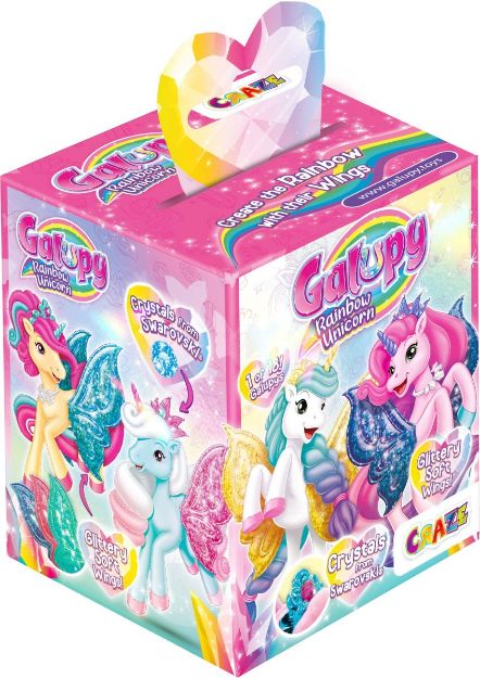 Bild von Galupy Einhorn BlindBag 18f sort. Swarovski D=16