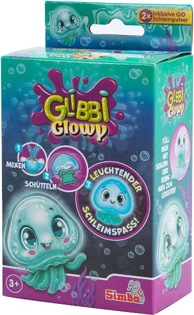 Bild von Glibbi Glowy Qualle mit Glow in the Dark Effekt
