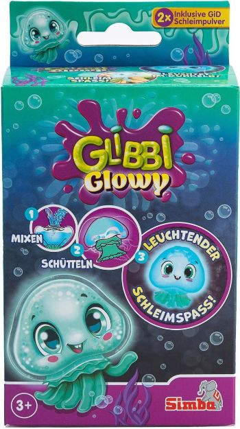 Bild von Glibbi Glowy Qualle mit Glow in the Dark Effekt